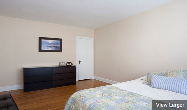Bedroom before painting.